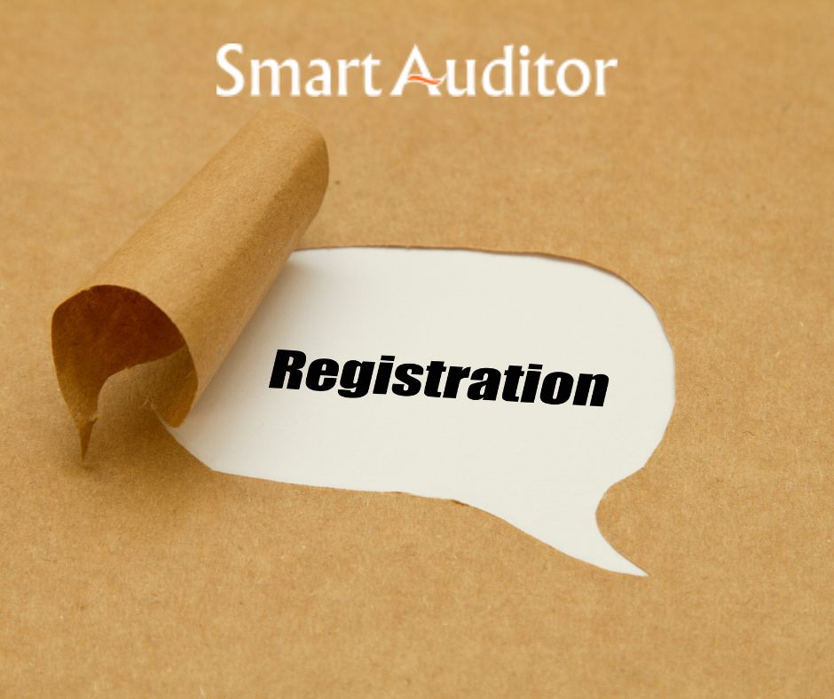 Register with smart auditor
